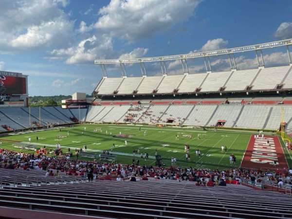 Williams-Brice Stadium, section: 109, row: 3, seat: 10