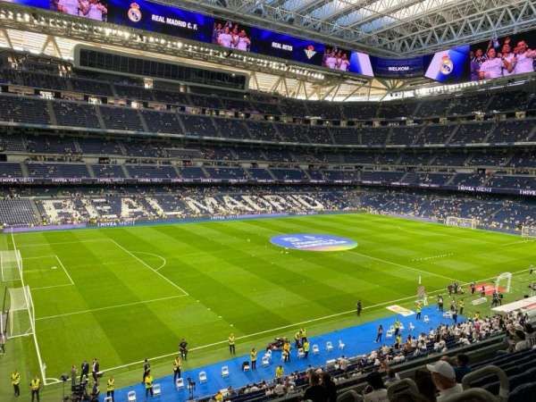 Santiago Bernabéu Stadium, section: 328, row: 9, seat: 4