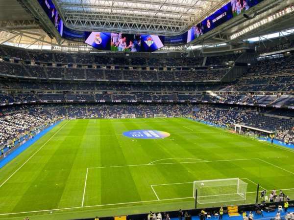 Santiago Bernabéu Stadium, section: 316, row: 9, seat: 14