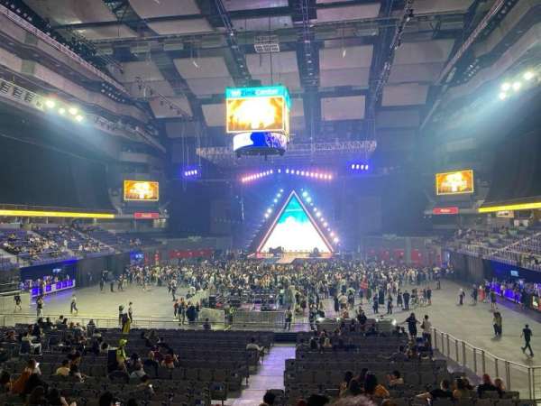 Movistar Arena, Madrid, section: 7, row: 8, seat: 4