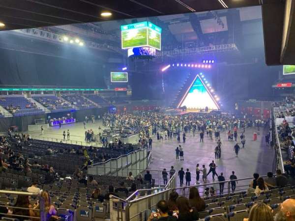 Movistar Arena, Madrid, section: 5, row: 8, seat: 6