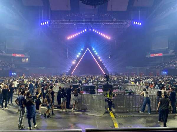 Movistar Arena, Madrid, section: 8, row: Gg, seat: 12