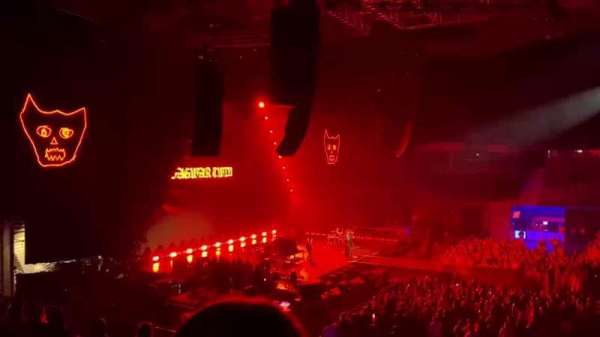 Movistar Arena, Madrid, section: 16, row: 9, seat: 1