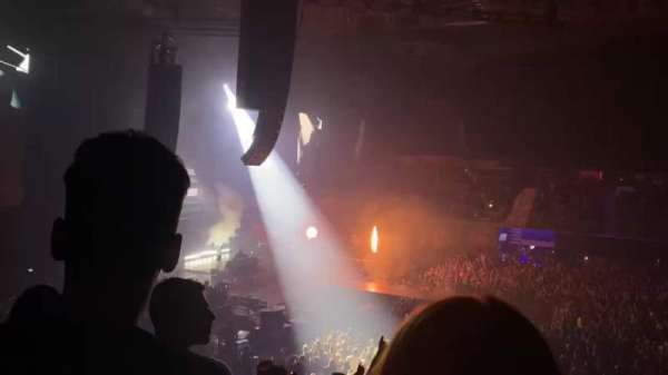 Movistar Arena, Madrid, section: 16, row: 9, seat: 1