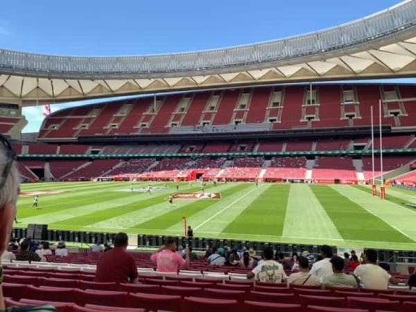 Estadio Metropolitano, Madrid, section: 120, row: 20, seat: 9