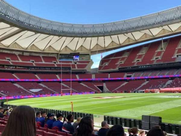 Estadio Metropolitano, Madrid, section: 121, row: 11, seat: 2