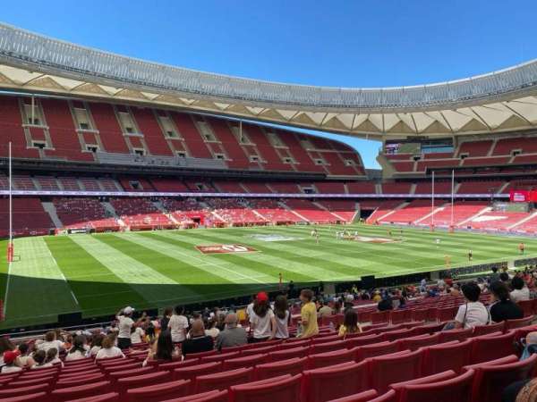 Estadio Metropolitano, Madrid, section: 125, row: 31, seat: 11