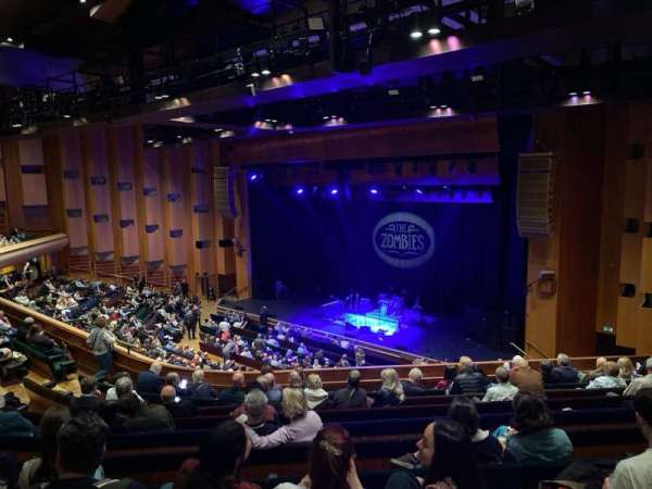 Barbican Hall, section: Circle, row: J, seat: 13