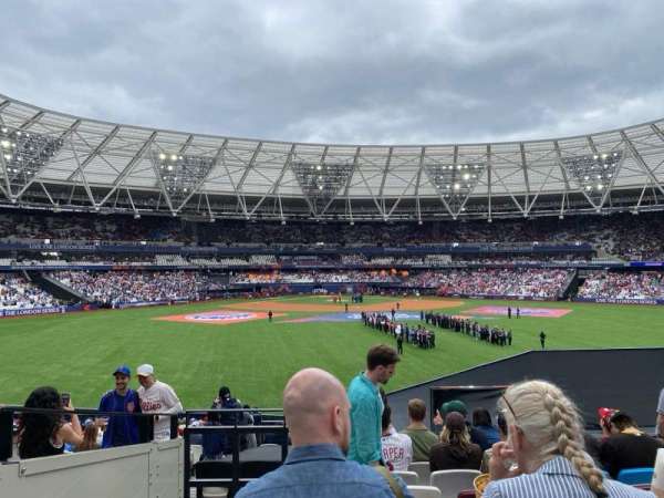 London Stadium, section: 135, row: 32, seat: 306
