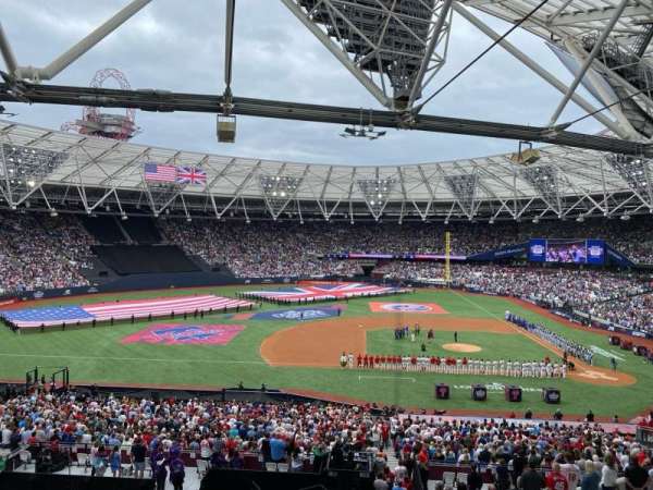 London Stadium, section: 203, row: 45, seat: 582
