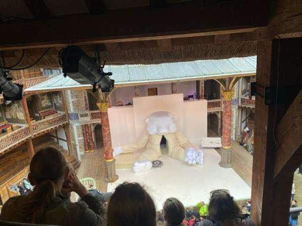 Globe Theatre at Shakespeare's Globe, section: Upper Gallery Bay J, row: C, seat: 12