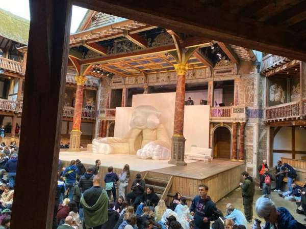 Globe Theatre at Shakespeare's Globe, section: Lower Gallery Bay G, row: C, seat: 28