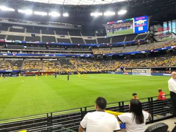 Allegiant Stadium, section: C111, row: 4, seat: 1