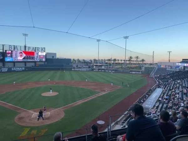 Las Vegas Ballpark, section: 211, row: F, seat: 8