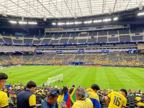 Allegiant Stadium, section: C110, row: 33, seat: 19
