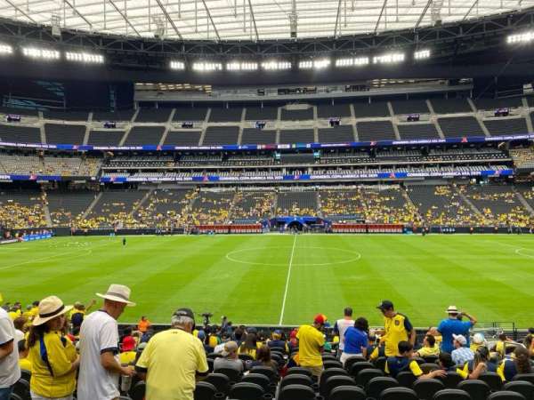 Allegiant Stadium, section: C112, row: 22, seat: 8
