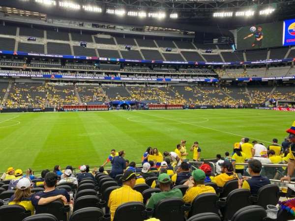 Allegiant Stadium, section: C114, row: 12, seat: 6