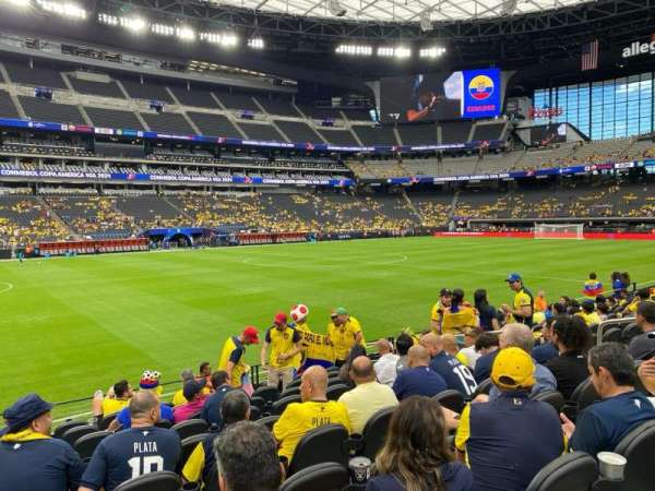 Allegiant Stadium, section: C115, row: 10, seat: 9