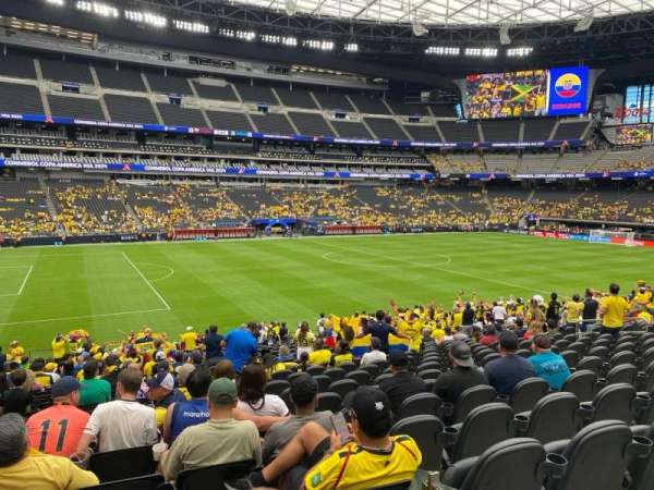 Allegiant Stadium, section: 116, row: 29, seat: 3