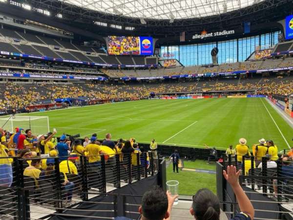 Allegiant Stadium, section: 121, row: 14, seat: 1