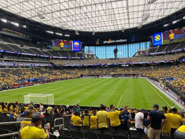 Allegiant Stadium, section: 121, row: 26, seat: 15