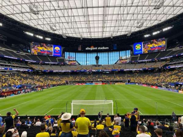 Allegiant Stadium, section: 123, row: 19, seat: 10