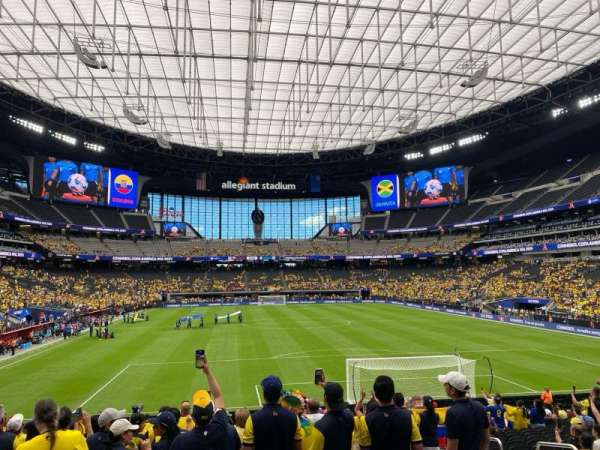 Allegiant Stadium, section: 124, row: 22, seat: 7