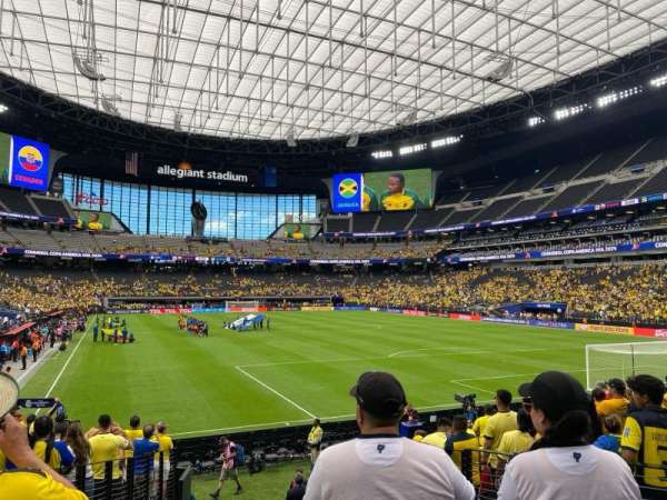 Allegiant Stadium, section: 125, row: 14, seat: 15