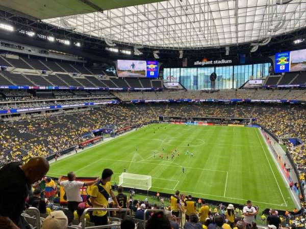 Allegiant Stadium, section: 223, row: 15, seat: 22