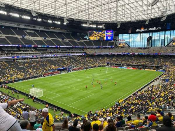 Allegiant Stadium, section: 220, row: 10, seat: 14