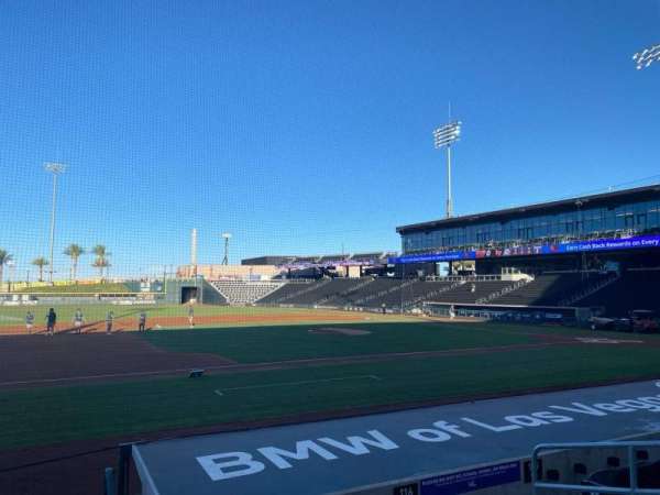 Las Vegas Ballpark, section: 116, row: K, seat: 6