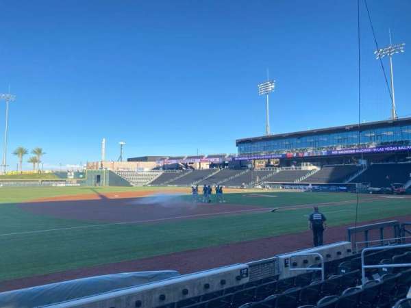 Las Vegas Ballpark, section: 117, row: G, seat: 11