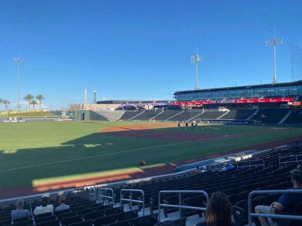 Las Vegas Ballpark, section: 129, row: Q, seat: 5