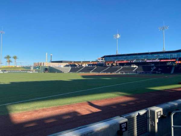 Las Vegas Ballpark, section: 120, row: C, seat: 6
