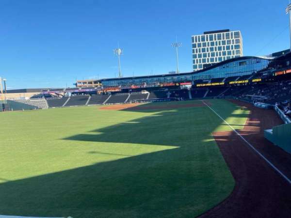 Las Vegas Ballpark, section: 122, row: A, seat: 6