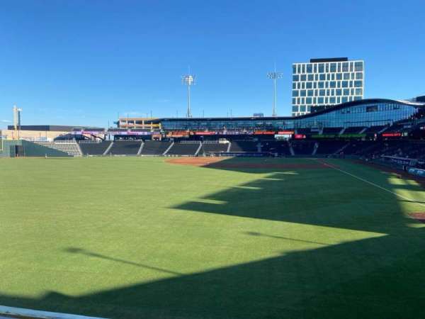 Las Vegas Ballpark, section: 123, row: B, seat: 8