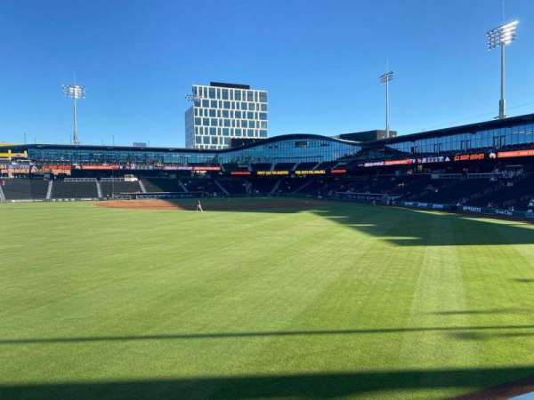 Las Vegas Ballpark, section: 126, row: A, seat: 9