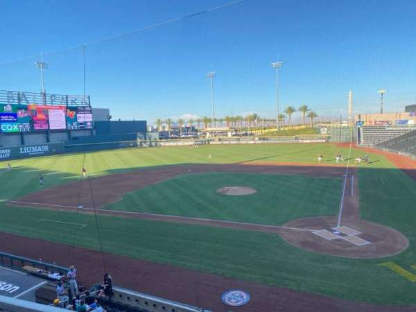 Las Vegas Ballpark, section: 214, row: A, seat: 7