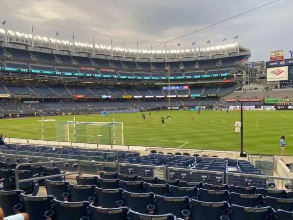 Yankee Stadium, section: 111, row: 18, seat: 10