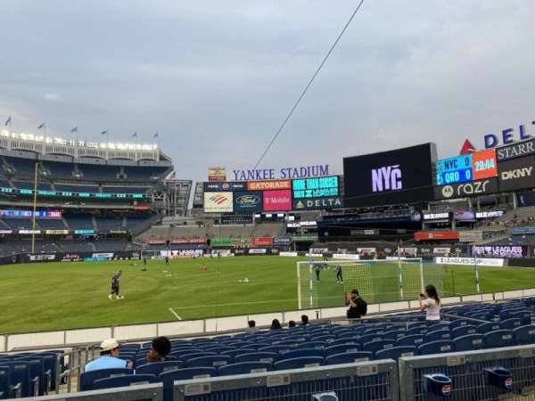 Yankee Stadium, section: 114a, row: 3, seat: 8