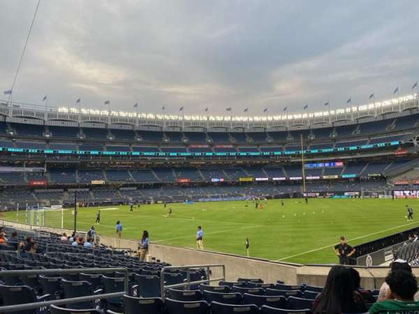 Yankee Stadium, section: 108, row: 9, seat: 8