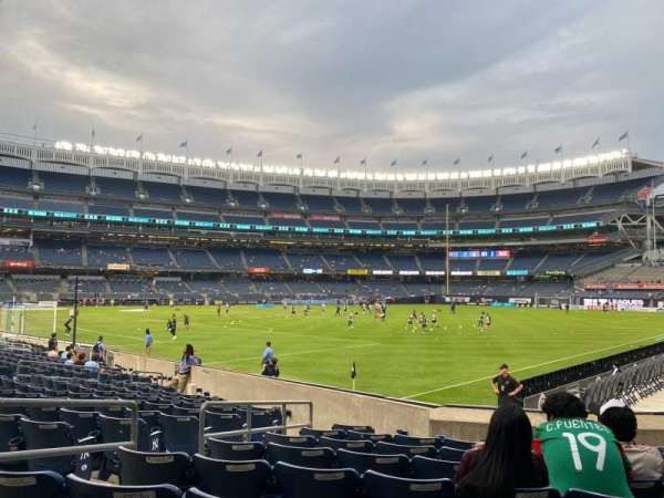 Yankee Stadium, section: 108, row: 8, seat: 8