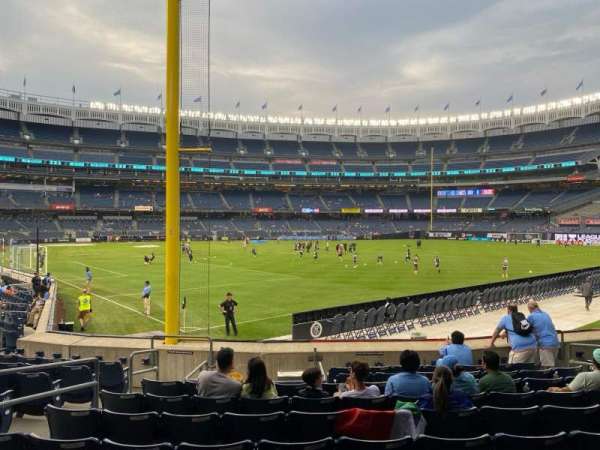 Yankee Stadium, section: 107, row: 10, seat: 11