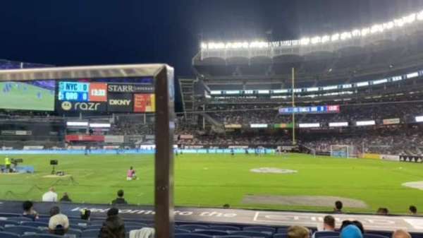 Yankee Stadium, section: 123, row: 1, seat: 13