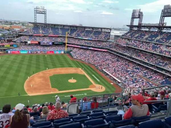 Citizens Bank Park, section: 427, row: 16, seat: 6