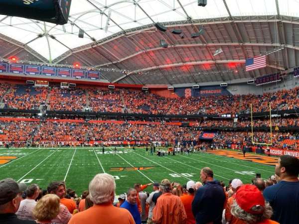 JMA Wireless Dome, section: 115, row: P, seat: 2