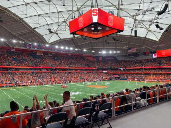JMA Wireless Dome, section: 118, row: Y, seat: 24