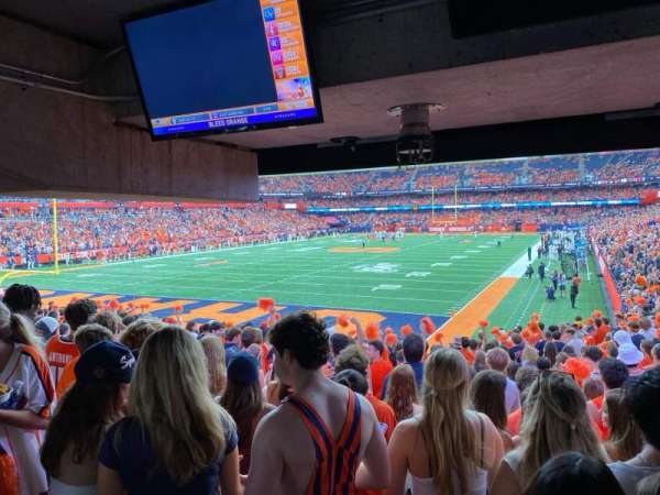 JMA Wireless Dome, section: 120, row: S, seat: 10