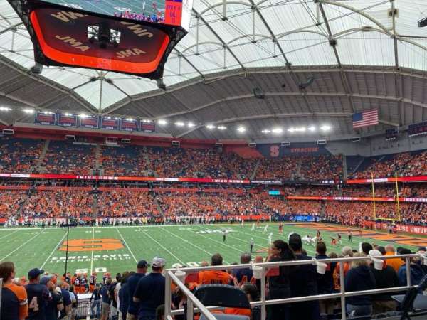 JMA Wireless Dome, section: 130, row: Y, seat: 26
