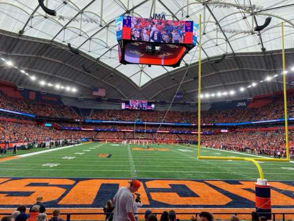 JMA Wireless Dome, section: 108, row: J, seat: 26